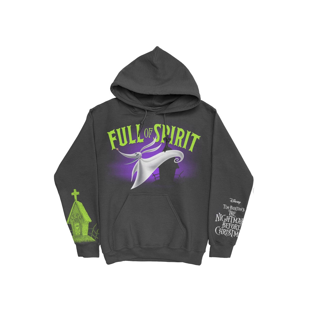 Disney The Nightmare Before Christmas - Full Of Spirit Sweat à capuche - Noir